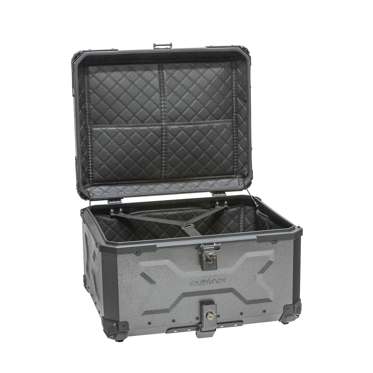 Amazon | バイクリアボックス 85L 鍵付き サンドグレー リア